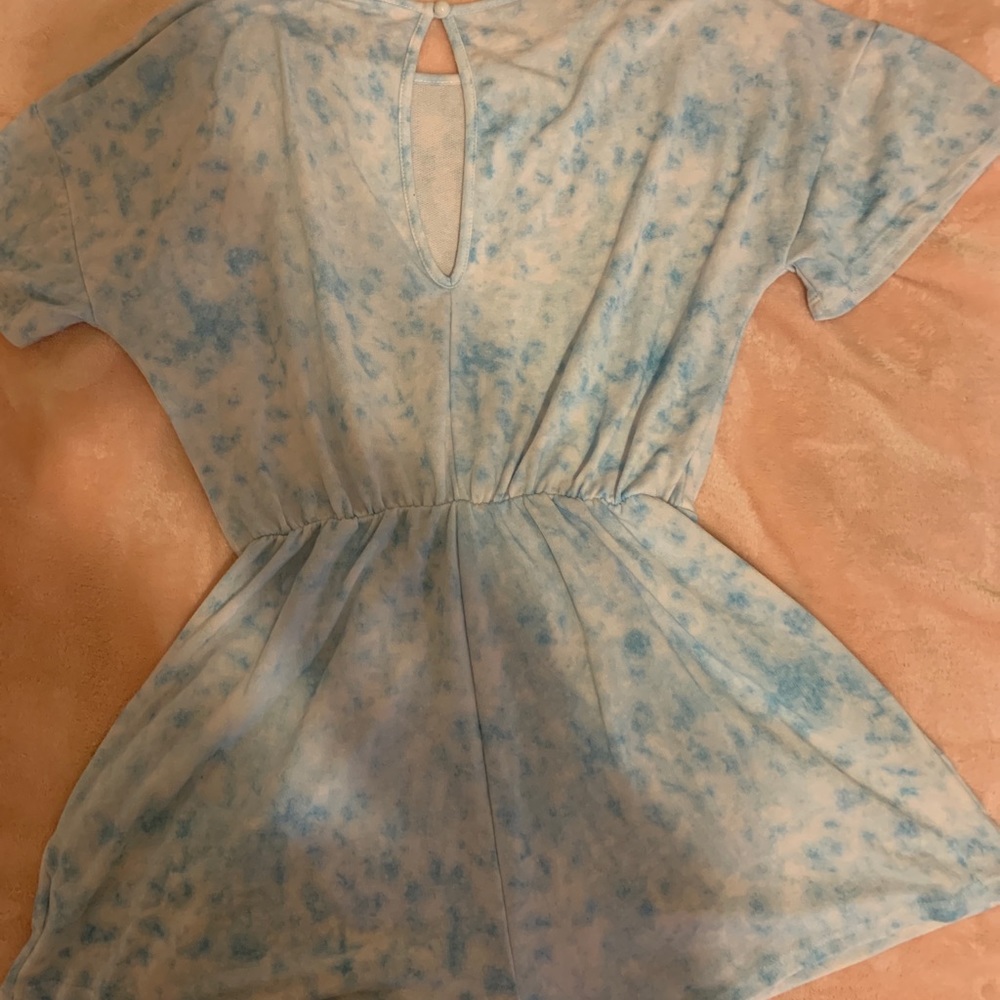 Tie dye romper